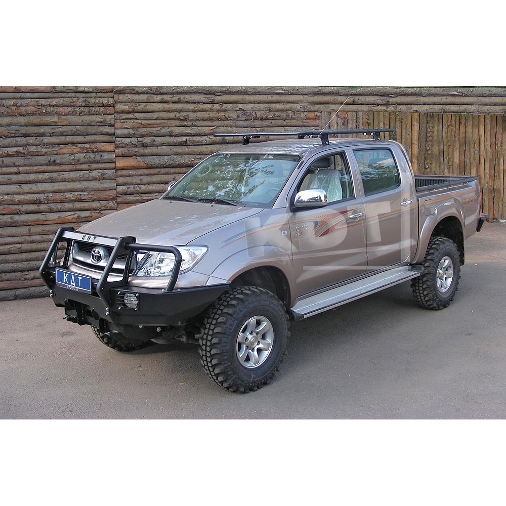 Багажник-площадка силовой 4-опорный с местами под доп. оптику 1,5 м х 1,0 м алюминиевый Nissan NP300