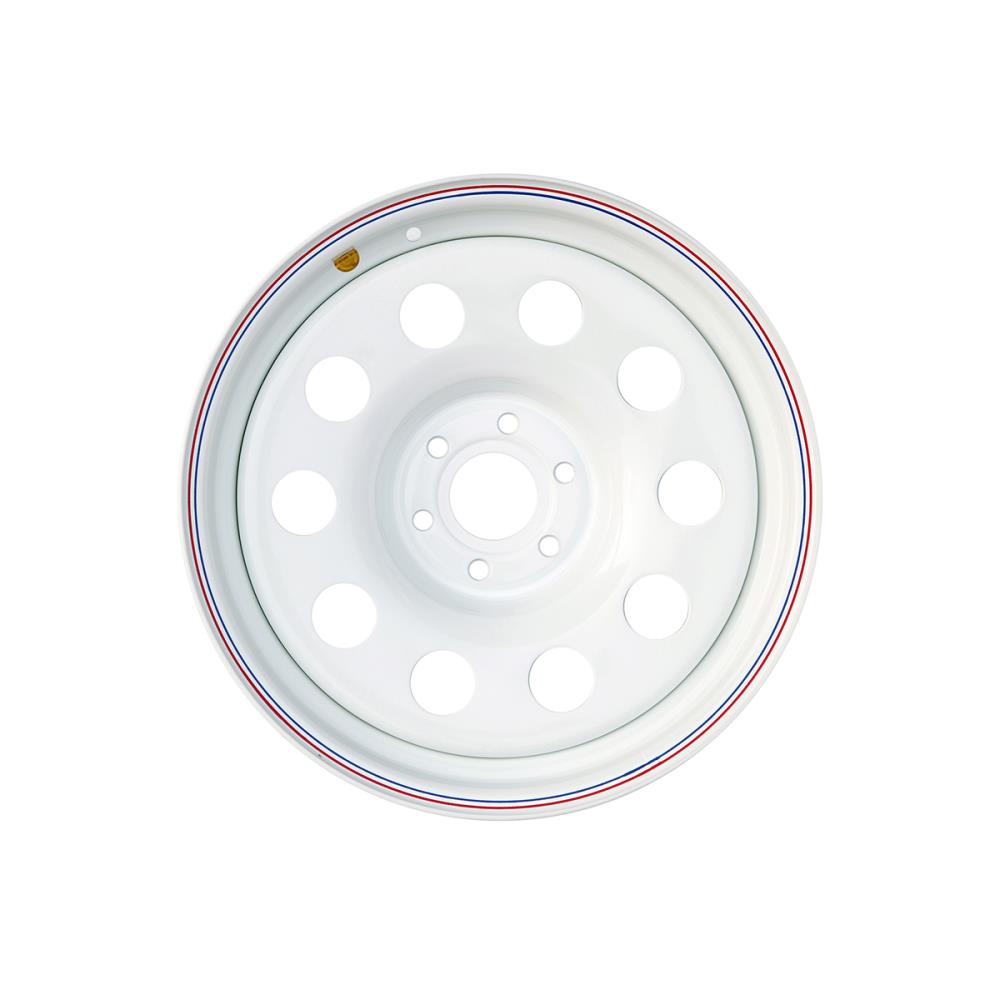 Диск усиленный Ниссан НП300 стальной белый 6x139,7 8xR15 d110 ET-19