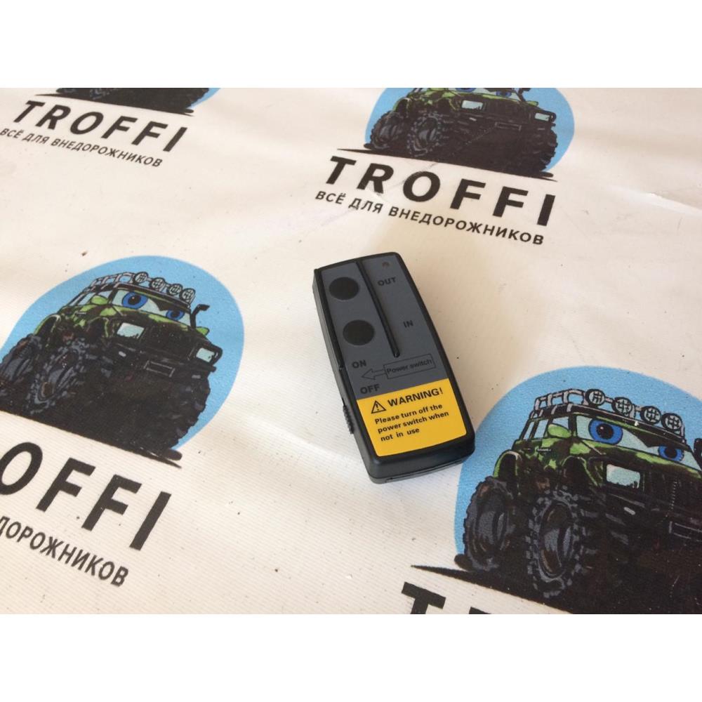 Лебёдка электрическая 12V Electric Winch 12000 lbs 5443 кг (влагозащ., сталь, ролик. клюз)