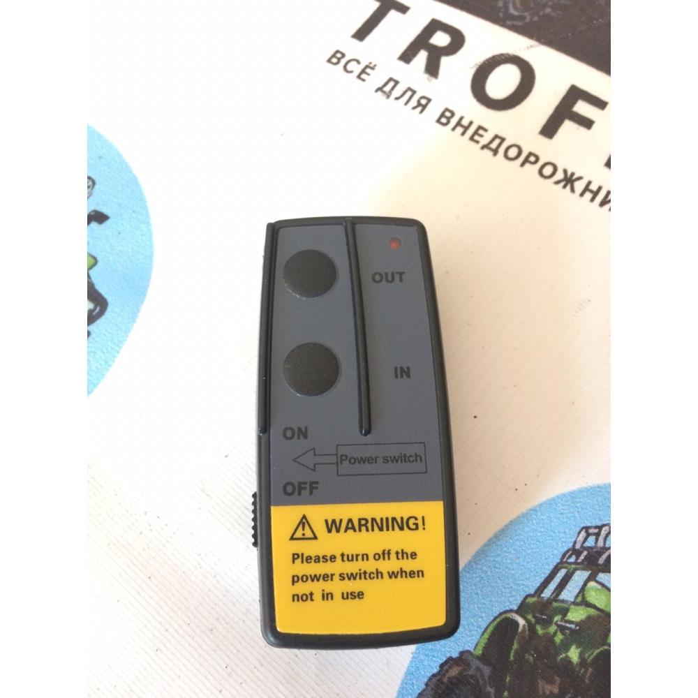 Лебёдка электрическая 12V Electric Winch 12000 lbs 5443 кг (влагозащ., сталь, ролик. клюз)