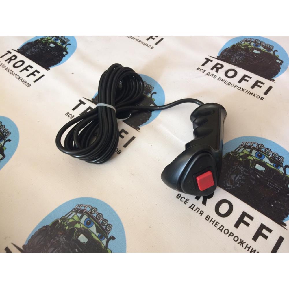 Лебёдка электрическая 12V Electric Winch 12000 lbs 5443 кг (влагозащ., сталь, ролик. клюз)