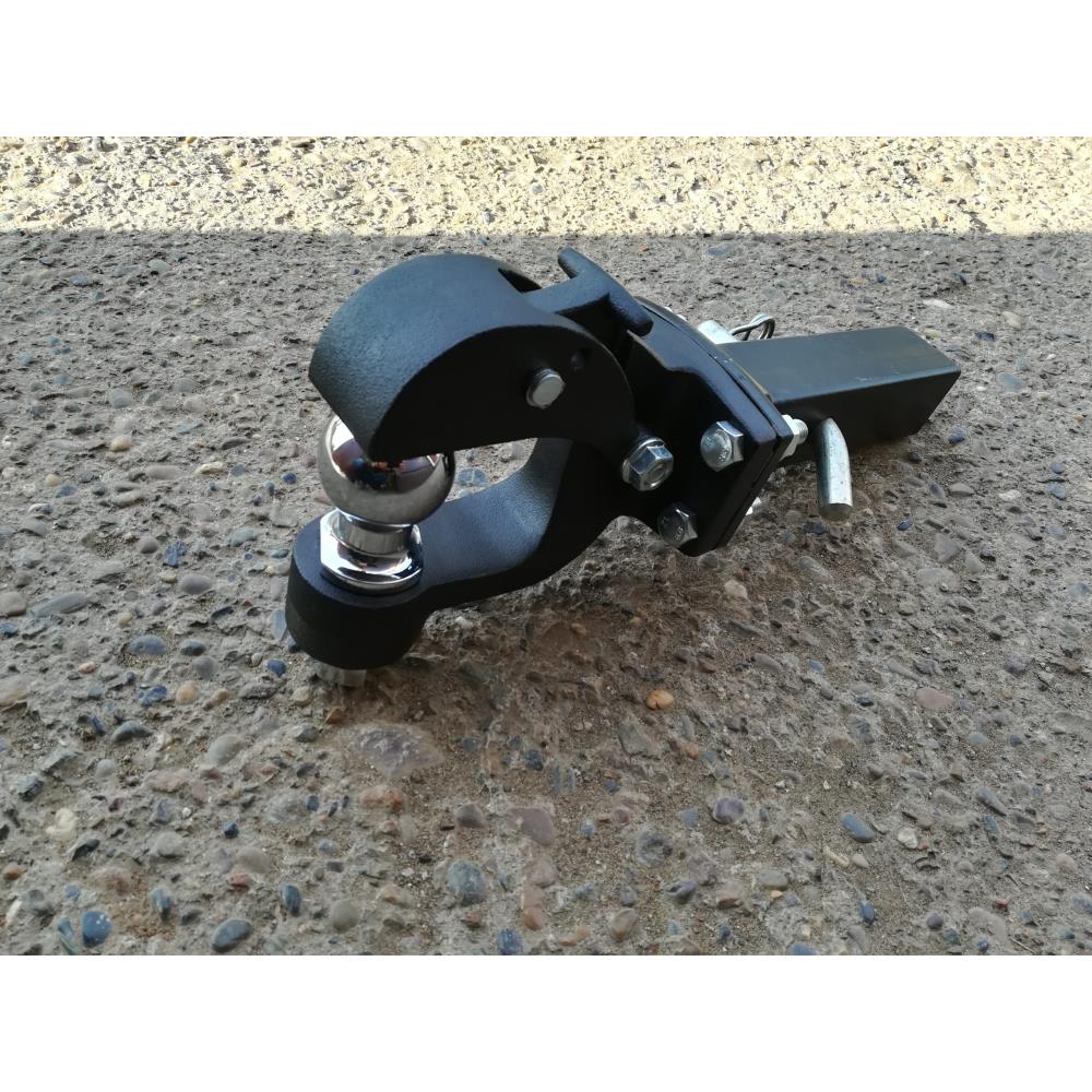 Устройство буксировочное съемное под квадрат 50x50 разборное (шар 50мм) черный